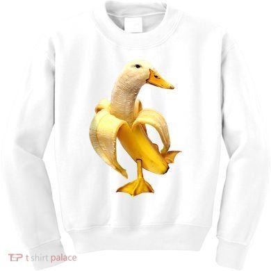 Banana Duck Kids Sweatshirt