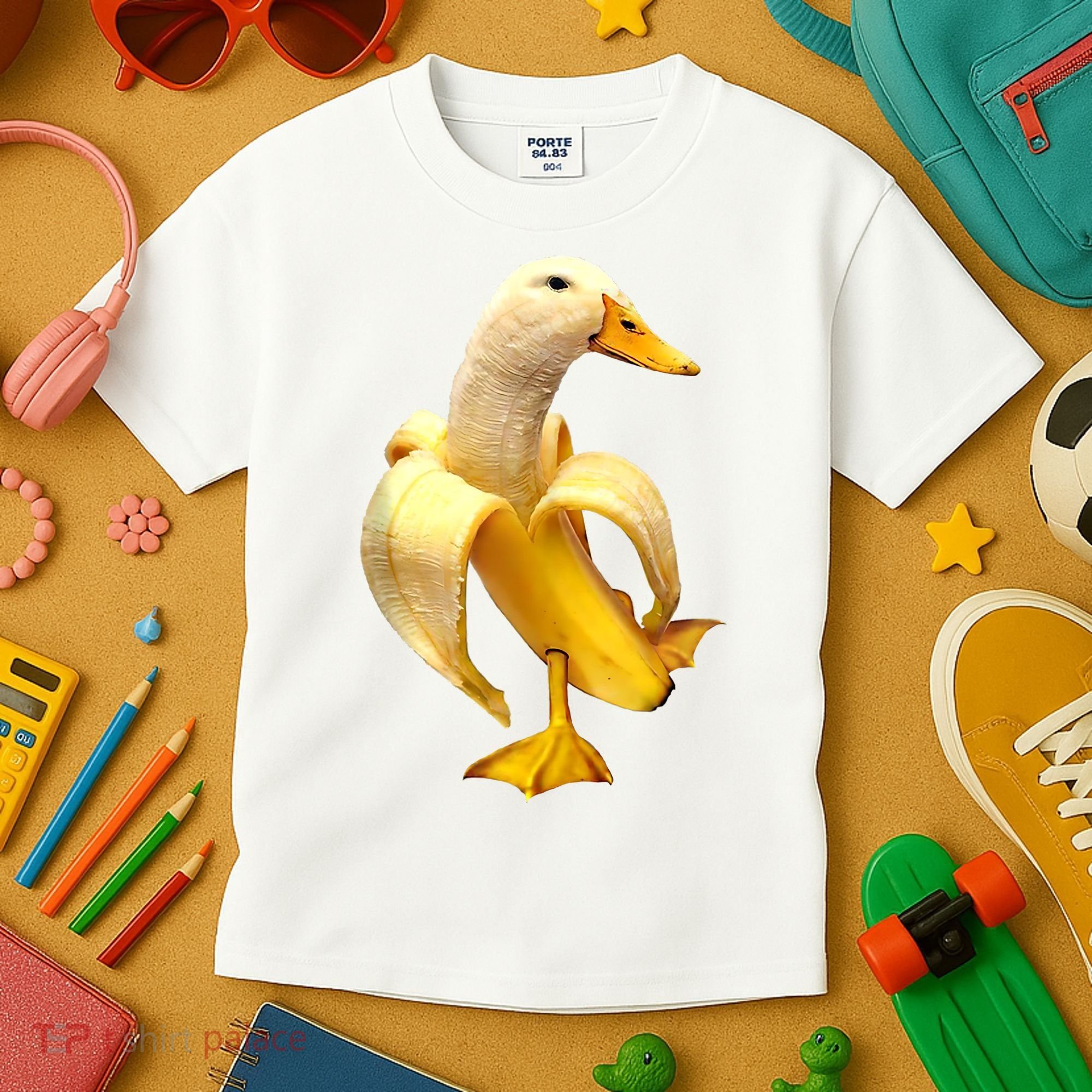 Banana Duck Kids T-Shirt