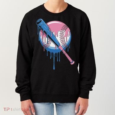 Baseball Drip Bat Softball And Baseball Sport Player Women's Sweatshirt