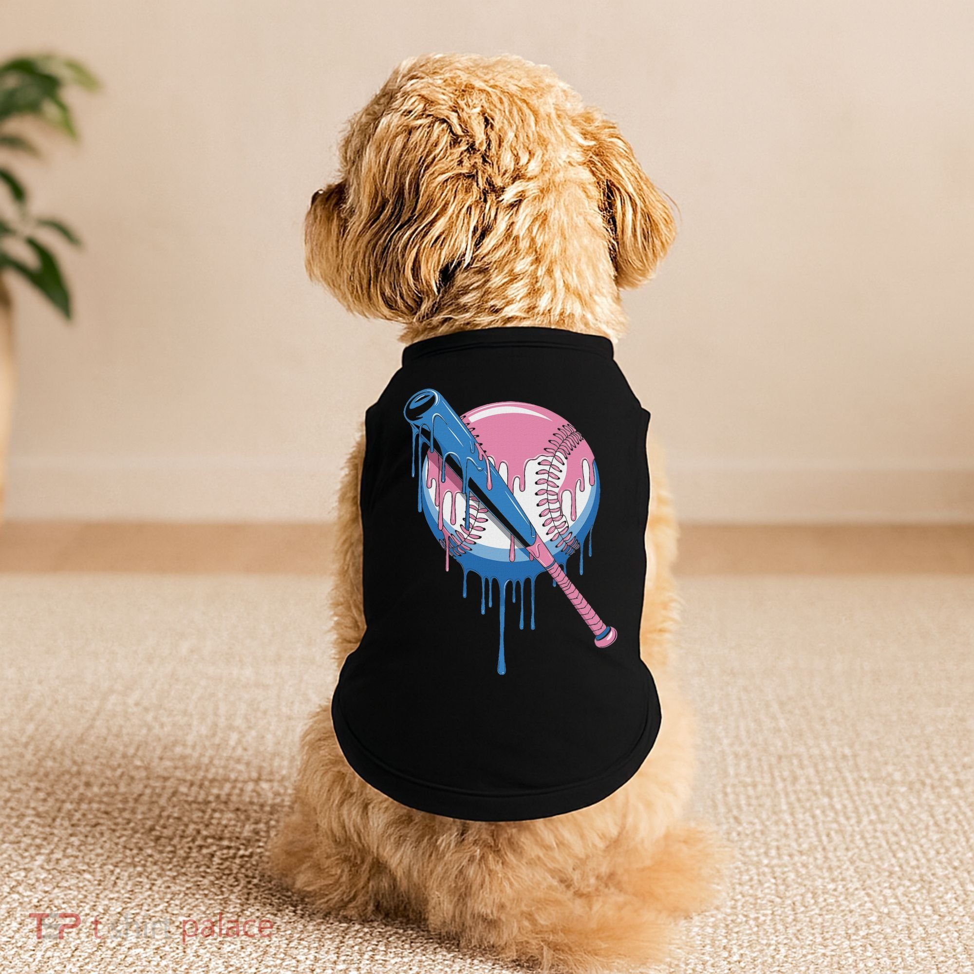 Baseball Drip Bat Softball And Baseball Sport Player Doggie Tank