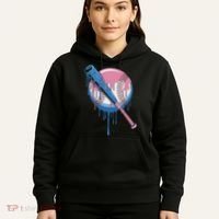 Baseball Drip Bat Softball And Baseball Sport Player Hoodie thumb 5