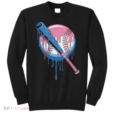 Baseball Drip Bat Softball And Baseball Sport Player Sweatshirt