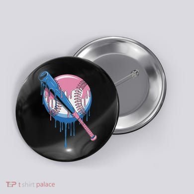 Baseball Drip Bat Softball And Baseball Sport Player Button