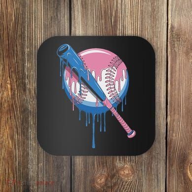 Baseball Drip Bat Softball And Baseball Sport Player Coaster