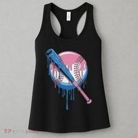 Baseball Drip Bat Softball And Baseball Sport Player Women's Tank Top thumb 3