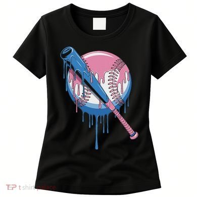 Baseball Drip Bat Softball And Baseball Sport Player Women's T-Shirt