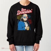 Ben Drankin’ Benjamin Drankin July 4th Ben Drankin Great Gift Women's Sweatshirt thumb 0