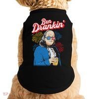Ben Drankin’ Benjamin Drankin July 4th Ben Drankin Great Gift Doggie Tank thumb 0