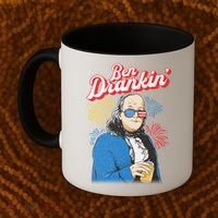 Ben Drankin’ Benjamin Drankin July 4th Ben Drankin Great Gift Coffee Mug thumb 2