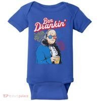 Ben Drankin’ Benjamin Drankin July 4th Ben Drankin Great Gift Baby Bodysuit thumb 0