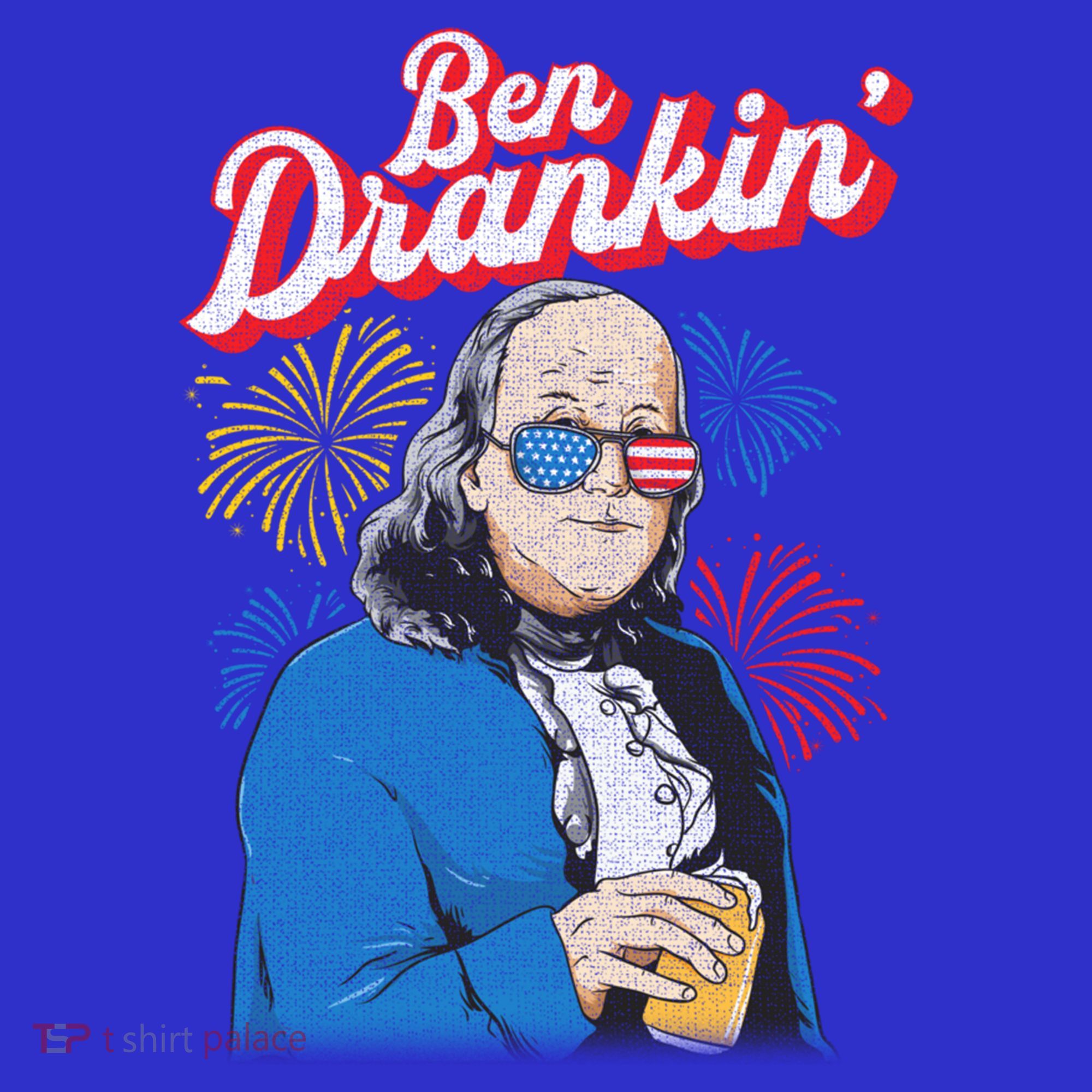 Ben Drankin’ Benjamin Drankin July 4th Ben Drankin Great Gift Baby Bodysuit