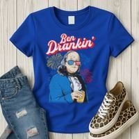 Ben Drankin’ Benjamin Drankin July 4th Ben Drankin Great Gift Women's T-Shirt thumb 3