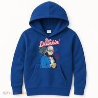 Ben Drankin’ Benjamin Drankin July 4th Ben Drankin Great Gift Kids Hoodie thumb 0