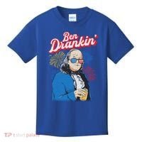 Ben Drankin’ Benjamin Drankin July 4th Ben Drankin Great Gift Kids T-Shirt thumb 0