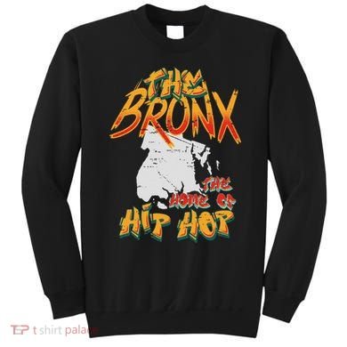 Boogie Down Bronx Hip Hop Rap Graffiti Art Music Design Sweatshirt