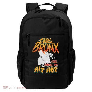Boogie Down Bronx Hip Hop Rap Graffiti Art Music Design Backpack