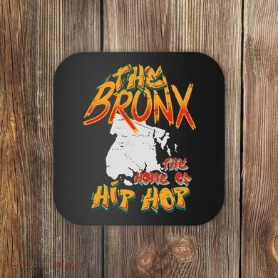 Boogie Down Bronx Hip Hop Rap Graffiti Art Music Design Coaster