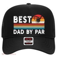 Best Dad By Par Golf Funny Golf Golfing FatherS Day Golfer Great Gift Hat thumb 0
