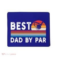 Best Dad By Par Golf Funny Golf Golfing FatherS Day Golfer Great Gift Mousepad thumb 0