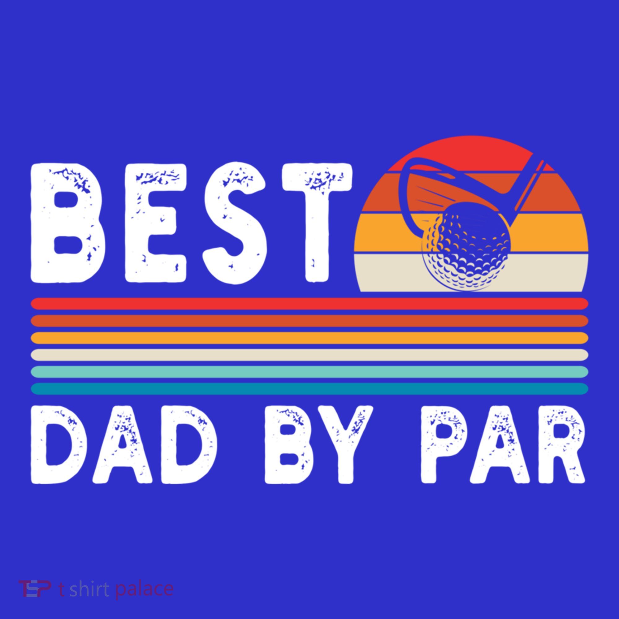 Best Dad By Par Golf Funny Golf Golfing FatherS Day Golfer Great Gift Mousepad