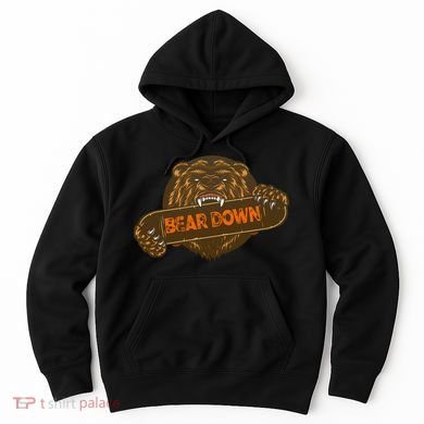 Bear Down Brown Bear Hoodie