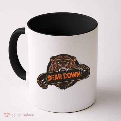 Bear Down Brown Bear Coffee Mug