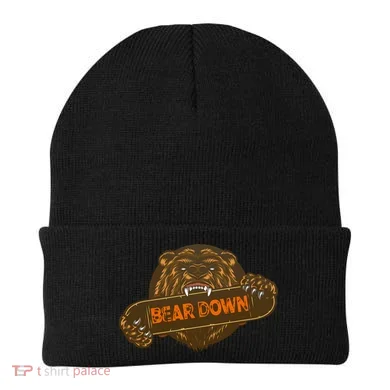 Bear Down Brown Bear Beanie