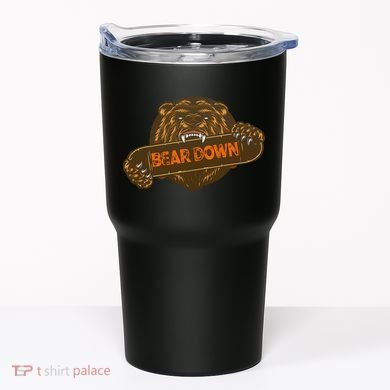 Bear Down Brown Bear Tumbler