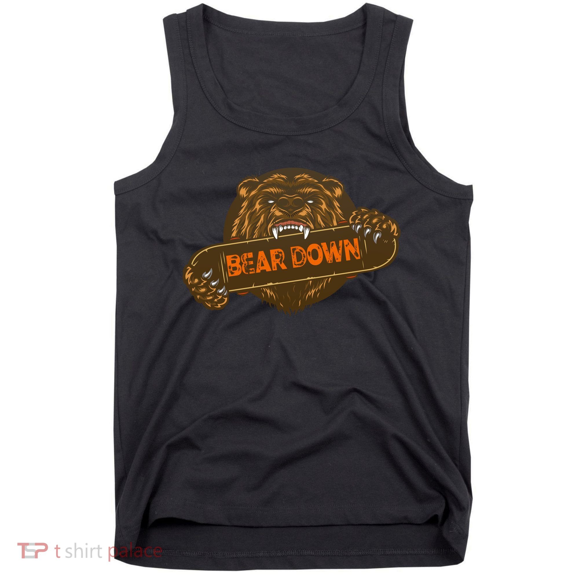 Bear Down Brown Bear Tank Top