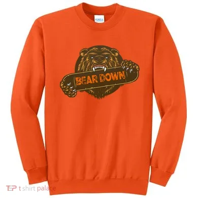 Bear Down Brown Bear Sweatshirt
