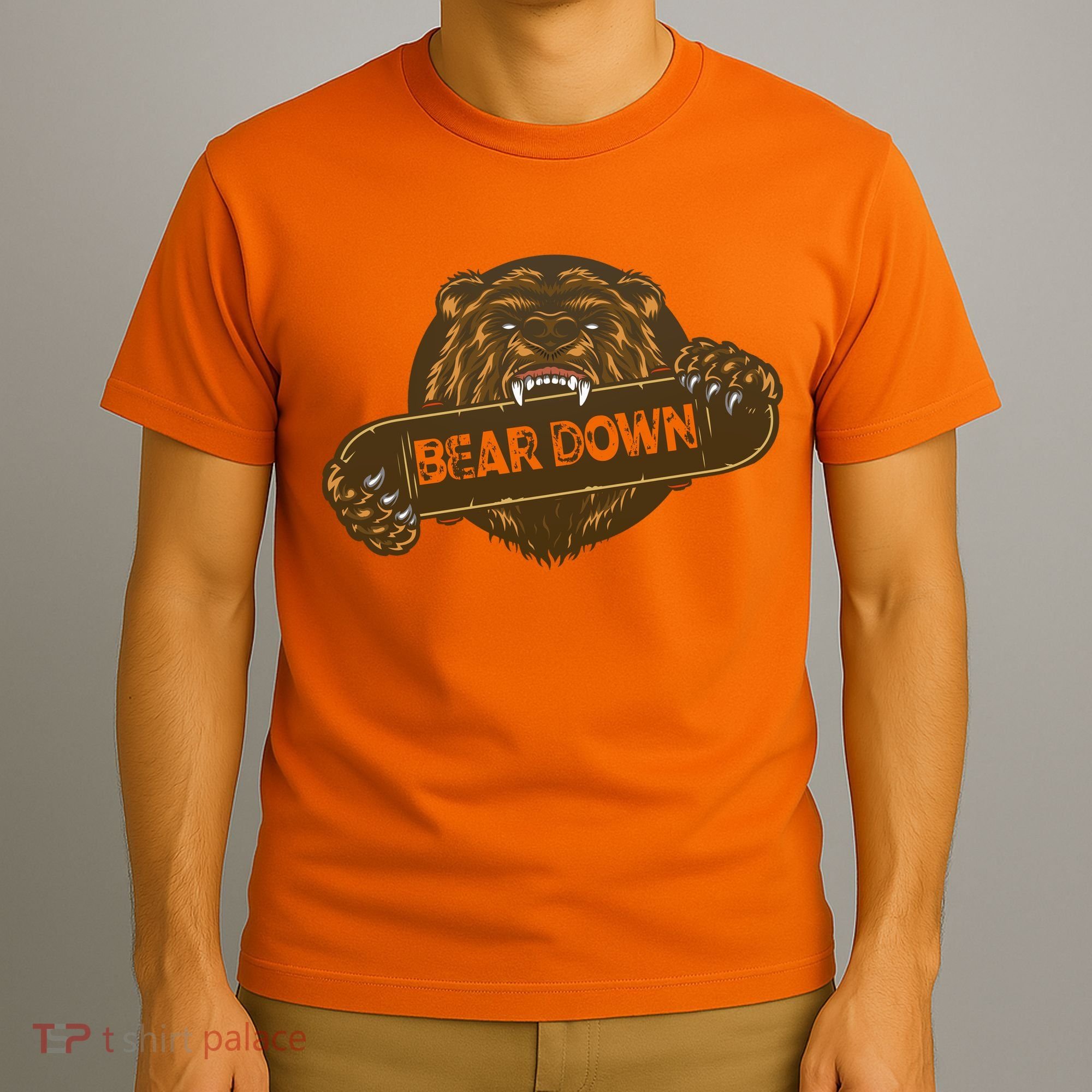 Bear Down Brown Bear T-Shirt