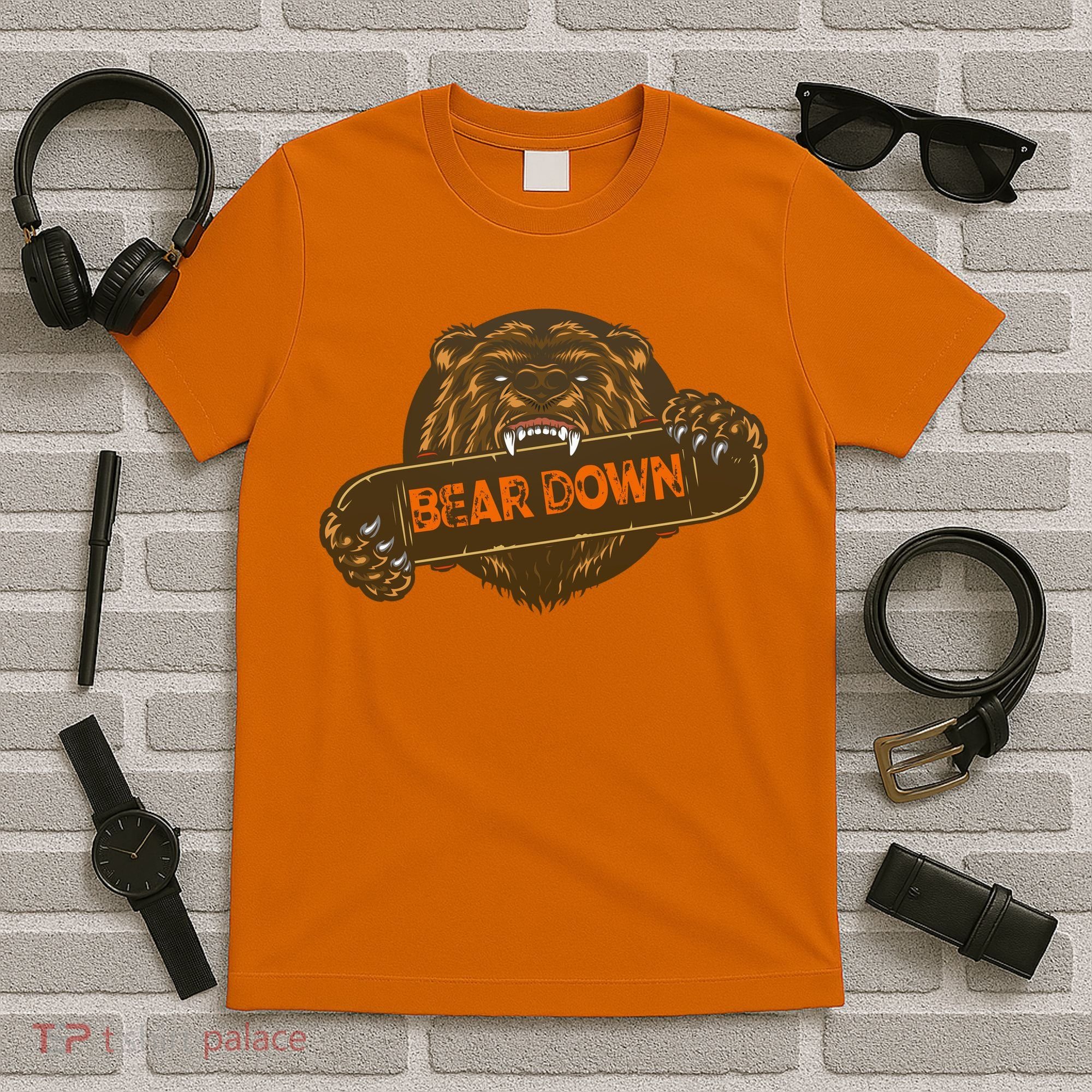 Bear Down Brown Bear T-Shirt
