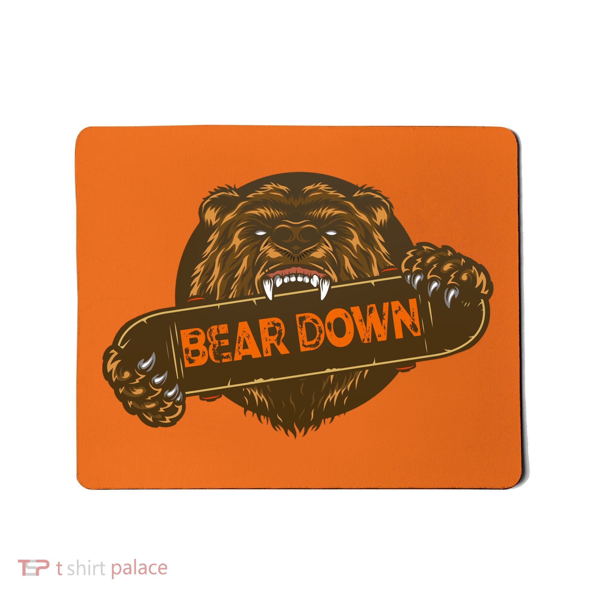 Bear Down Brown Bear Mousepad