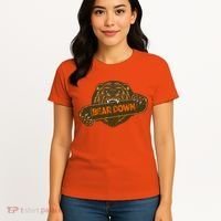 Bear Down Brown Bear Women's T-Shirt thumb 4