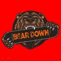 Bear Down Brown Bear Santa Hat thumb 1