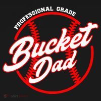 Bucket Dad Baseball Softball Pitcher Catcher Infant Fleece One Piece thumb 2