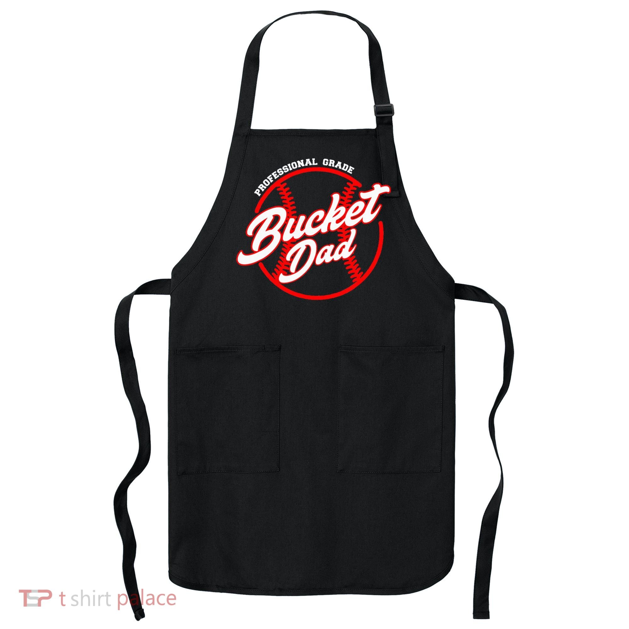 Bucket Dad Baseball Softball Pitcher Catcher Apron