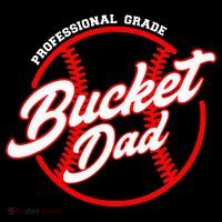 Bucket Dad Baseball Softball Pitcher Catcher Sweatshirt thumb 3