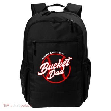 Bucket Dad Baseball Softball Pitcher Catcher Backpack