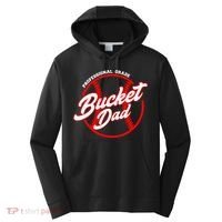 Bucket Dad Baseball Softball Pitcher Catcher Performance Fleece Hoodie thumb 0