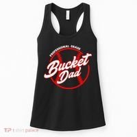 Bucket Dad Baseball Softball Pitcher Catcher Women's Tank Top thumb 0