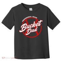 Bucket Dad Baseball Softball Pitcher Catcher Toddler T-Shirt thumb 0