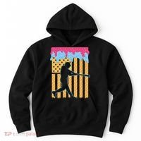 Baseball Drip Bat B.oys Ice Cream American Flag 4th Of July Hoodie thumb 0