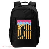 Baseball Drip Bat B.oys Ice Cream American Flag 4th Of July Backpack thumb 0