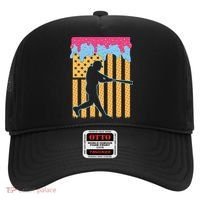 Baseball Drip Bat B.oys Ice Cream American Flag 4th Of July Hat thumb 0