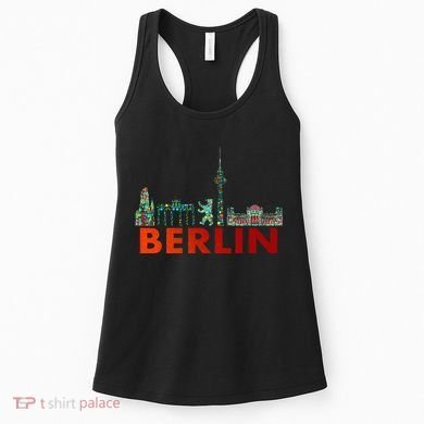 Berlin Design Berlin Bear I Love Berlin Women's Tank Top