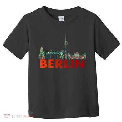 Berlin Design Berlin Bear I Love Berlin Toddler T-Shirt