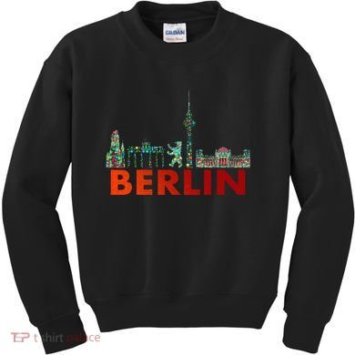 Berlin Design Berlin Bear I Love Berlin Kids Sweatshirt