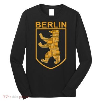 Berlin Design Berlin Bear I Love Berlin Long Sleeve Shirt