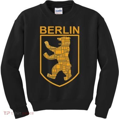 Berlin Design Berlin Bear I Love Berlin Kids Sweatshirt
